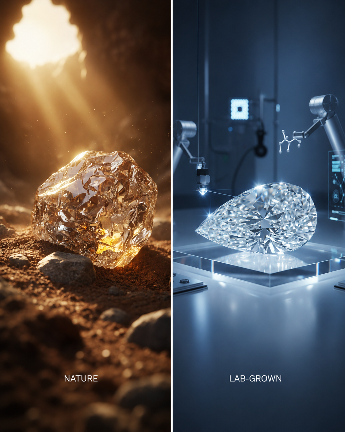 Natural vs Lab-Cut Diamonds: How to Choose Which One Is the Best for You