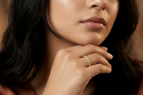 1.00tcw  (VS-EF) Lab-Grown Diamond Eternity Band Ring for Women