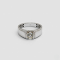 1.5 Ct. Lab-Grown Diamond Men's Solitaire Ring (EF-VS)