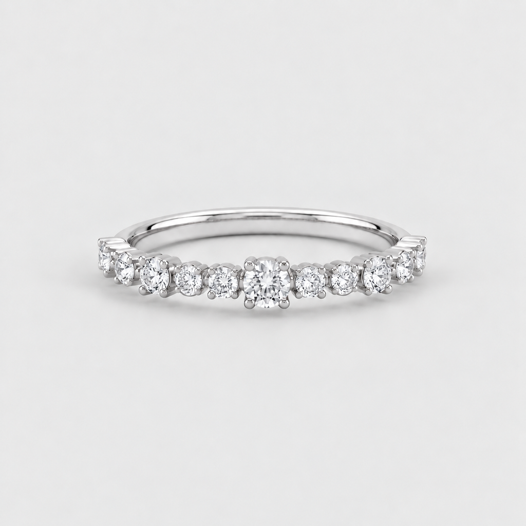 Lab-Grown Diamond Half-Eternity Band 0.80 Ct. (EF/VVS-VS)