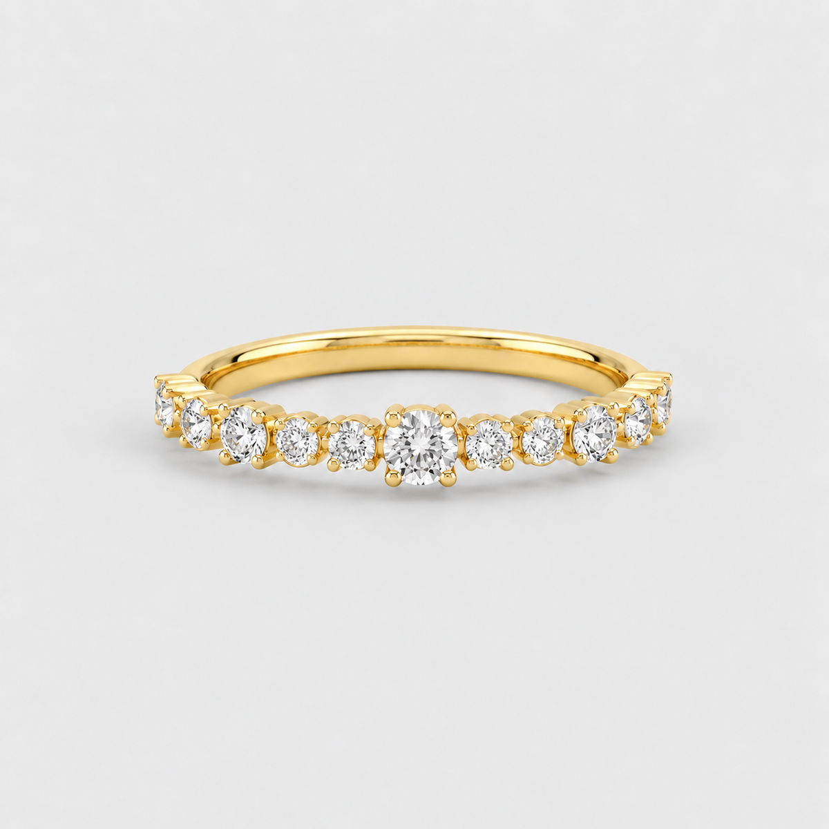Lab-Grown Diamond Half-Eternity Band 0.80 Ct. (EF/VVS-VS)