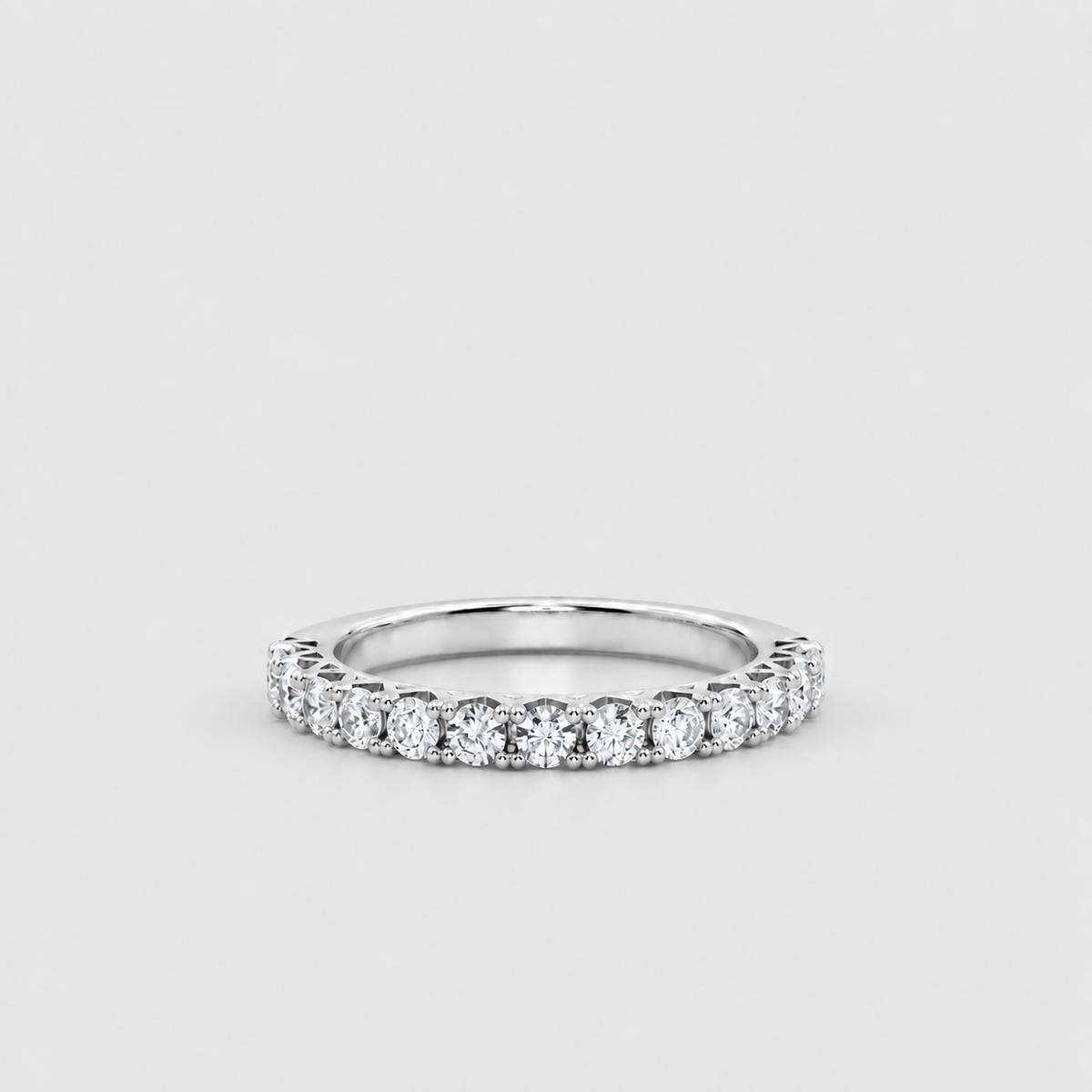 0.50 Ct. Lab-Grown Diamond Eternity Band Round-Cut (EF/VVS-VS)