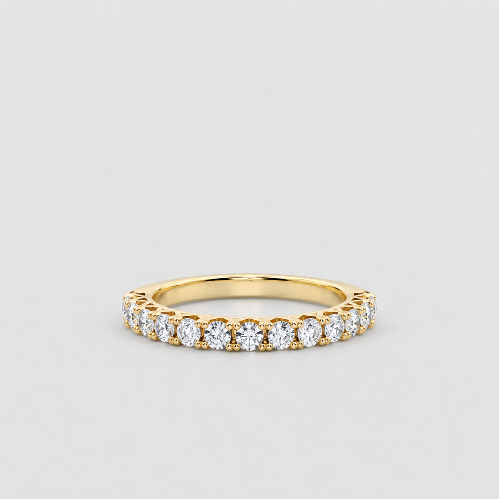 0.50 Ct. Lab-Grown Diamond Eternity Band Round-Cut (EF/VVS-VS)