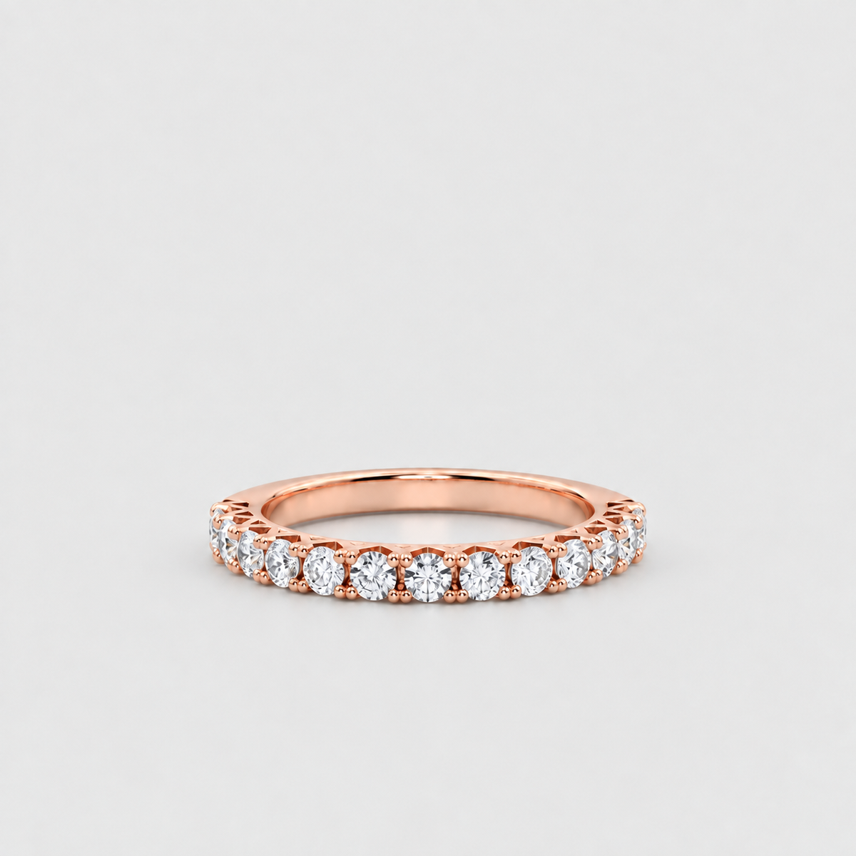 0.50 Ct. Lab-Grown Diamond Eternity Band Round-Cut (EF/VVS-VS)