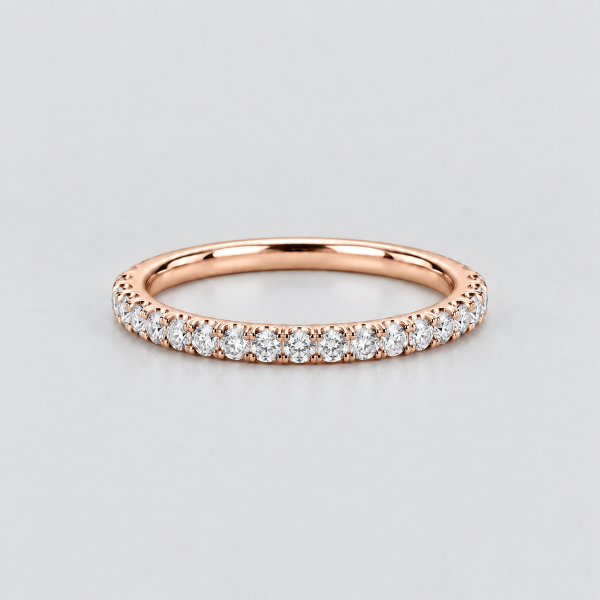 Lab-Grown Diamond Half-Eternity Band Round-Cut 0.25 Ct. (EF/VVS-VS)