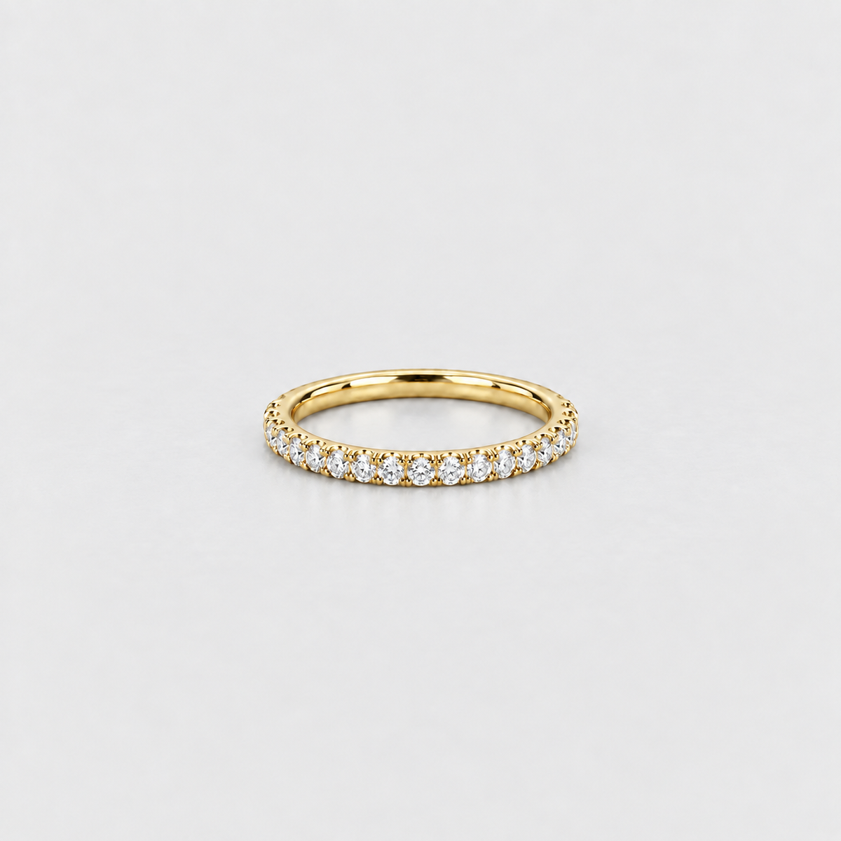 Lab-Grown Diamond Half-Eternity Band Round-Cut 0.25 Ct. (EF/VVS-VS)