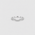 0.50 Ct. Lab-Grown Diamond Round-Cut Wedding Band (EF/VVS-VS)