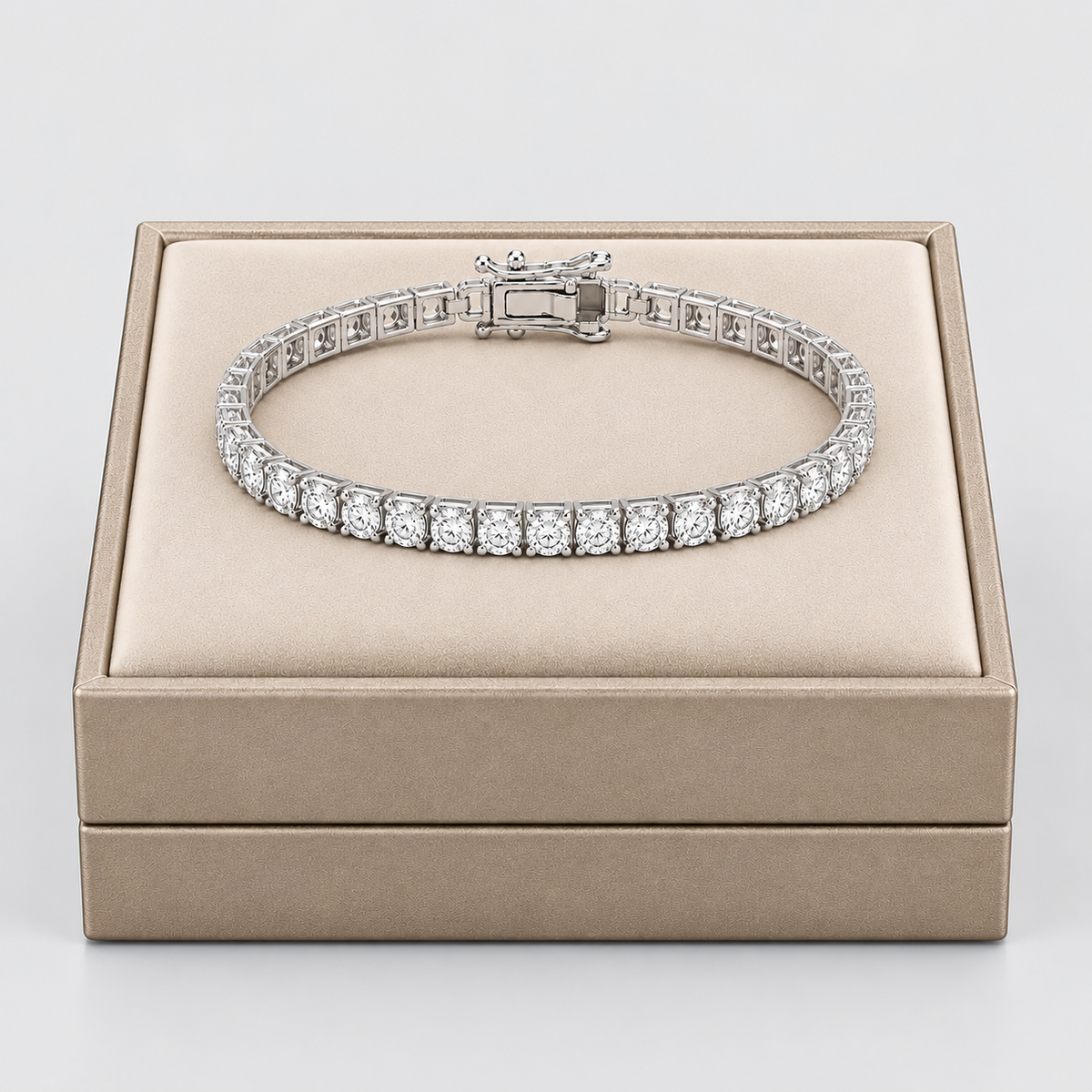 8.80 Ct. Lab Grown Diamond Tennis Bracelet (EF/VVS-VS)