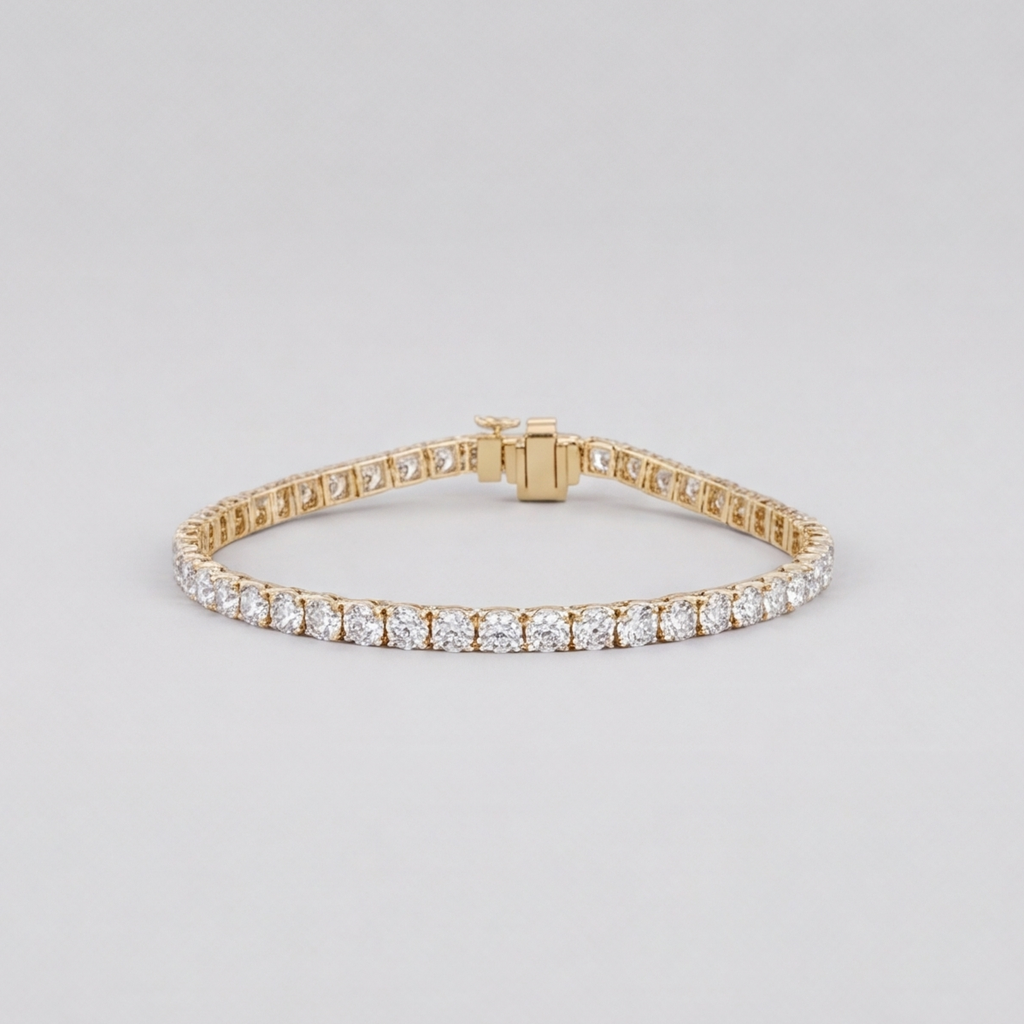 8.80 Ct. Lab Grown Diamond Tennis Bracelet (EF-VS SI)