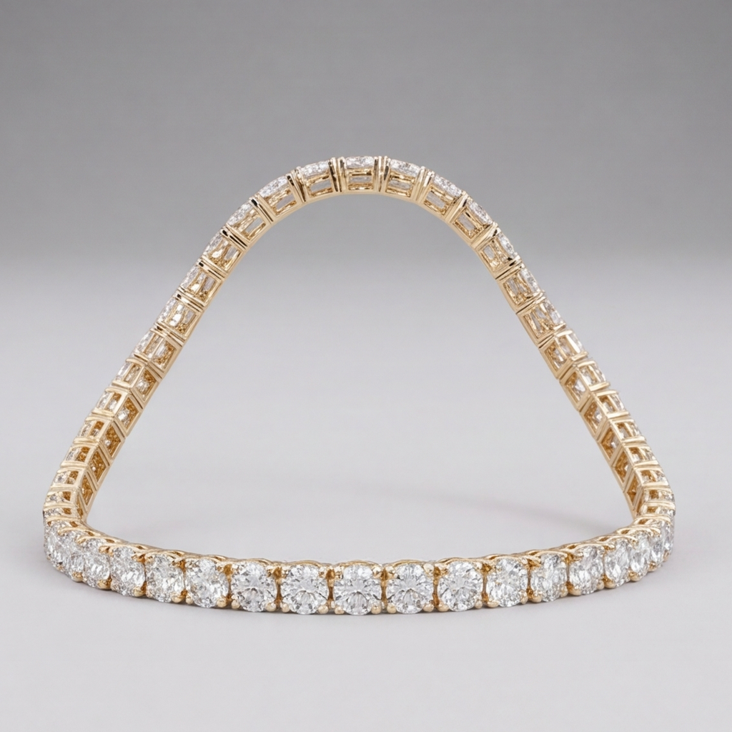 8.80 Ct. Lab Grown Diamond Tennis Bracelet (EF-VS SI)
