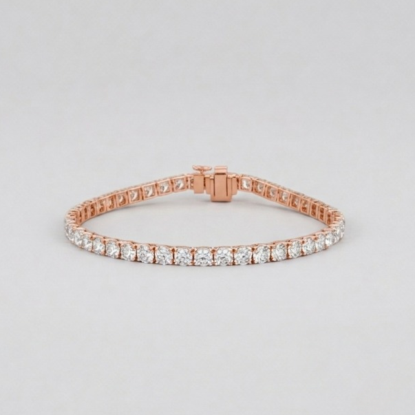 8.80 Ct. Lab Grown Diamond Tennis Bracelet (EF-VS SI)