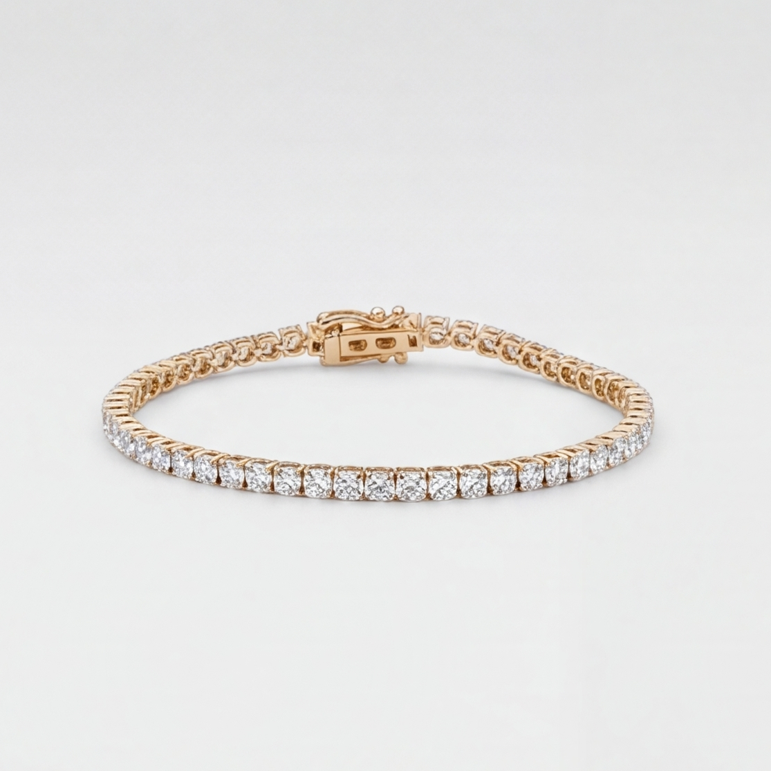 12.30 Ct. Lab Grown Diamond Tennis Bracelet (EF-VS SI)