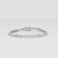 8 Ct. Lab Grown Diamond Oval Cut Tennis Bracelet (EF-VS SI)