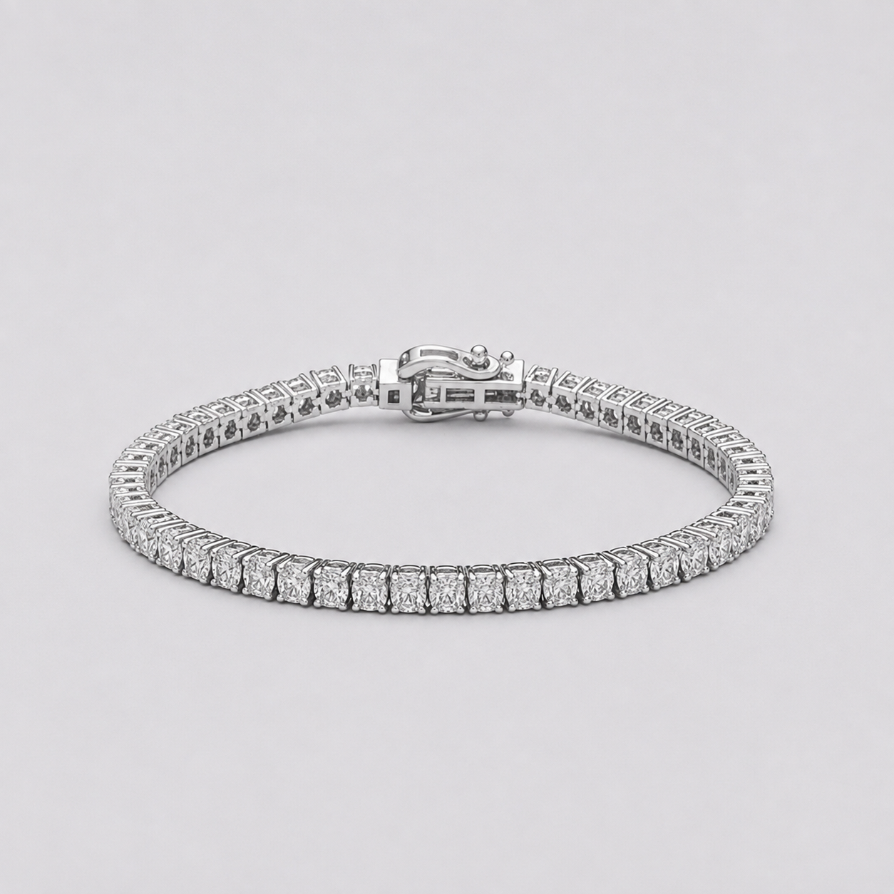 8.80 Ct. Lab Grown Diamond Round Cut Tennis Bracelet (EF-VS SI)