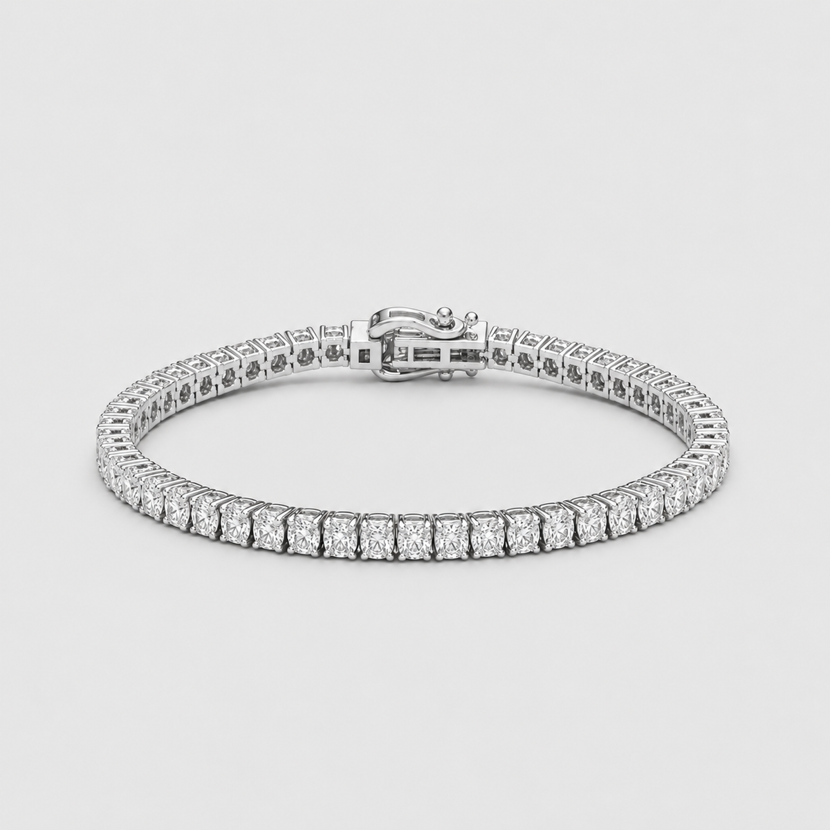 8.80 Ct. Lab Grown Diamond Round Cut Tennis Bracelet (EF/VVS-VS)