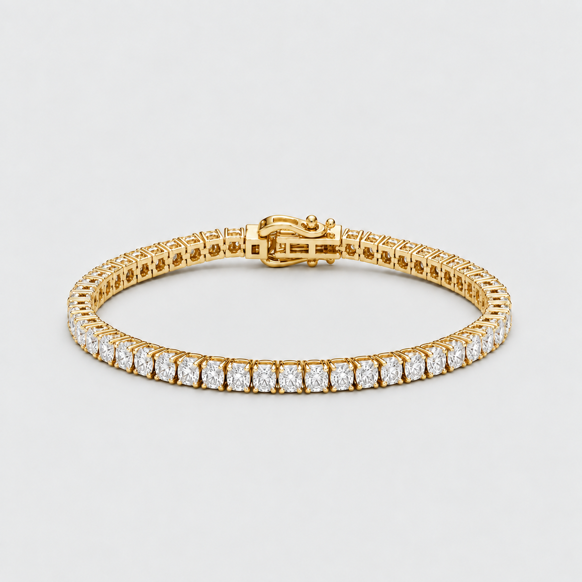 8.80 Ct. Lab Grown Diamond Round Cut Tennis Bracelet (EF/VVS-VS)