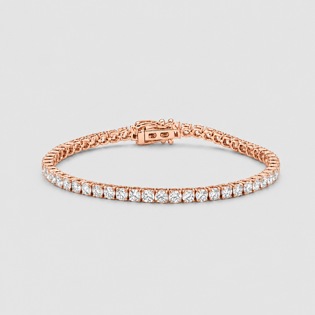 12.30 Ct. Lab Grown Diamond Tennis Bracelet (EF-VS SI)