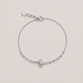 Lab Grown Diamond Chain Bracelet 0.10 Ct. (EF-VS)