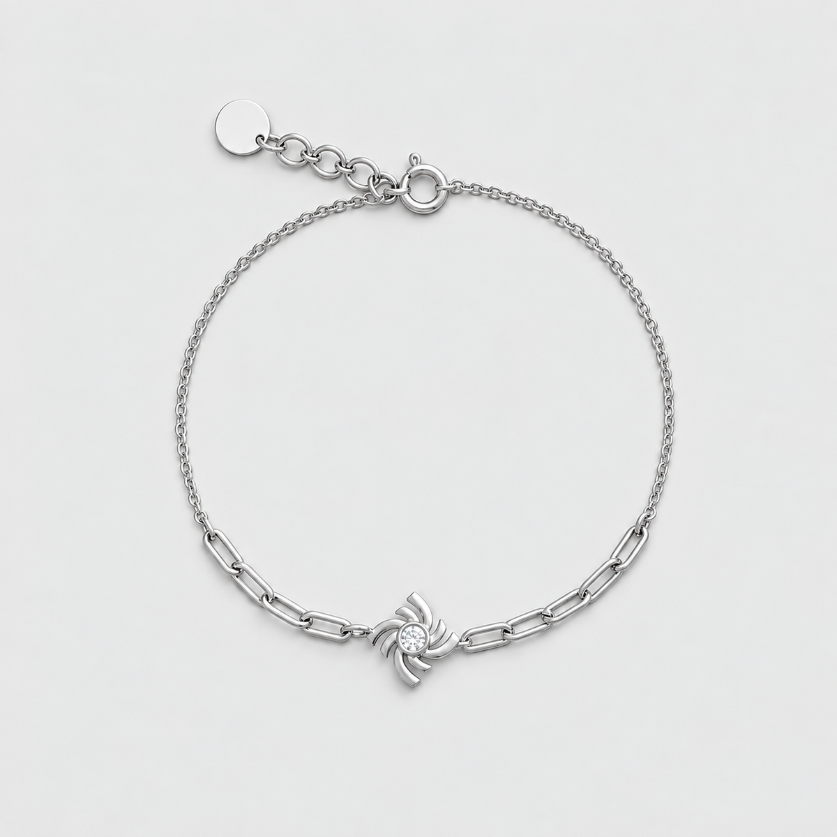 Lab Grown Diamond Chain Bracelet 0.10 Ct. (EF/VVS-VS)