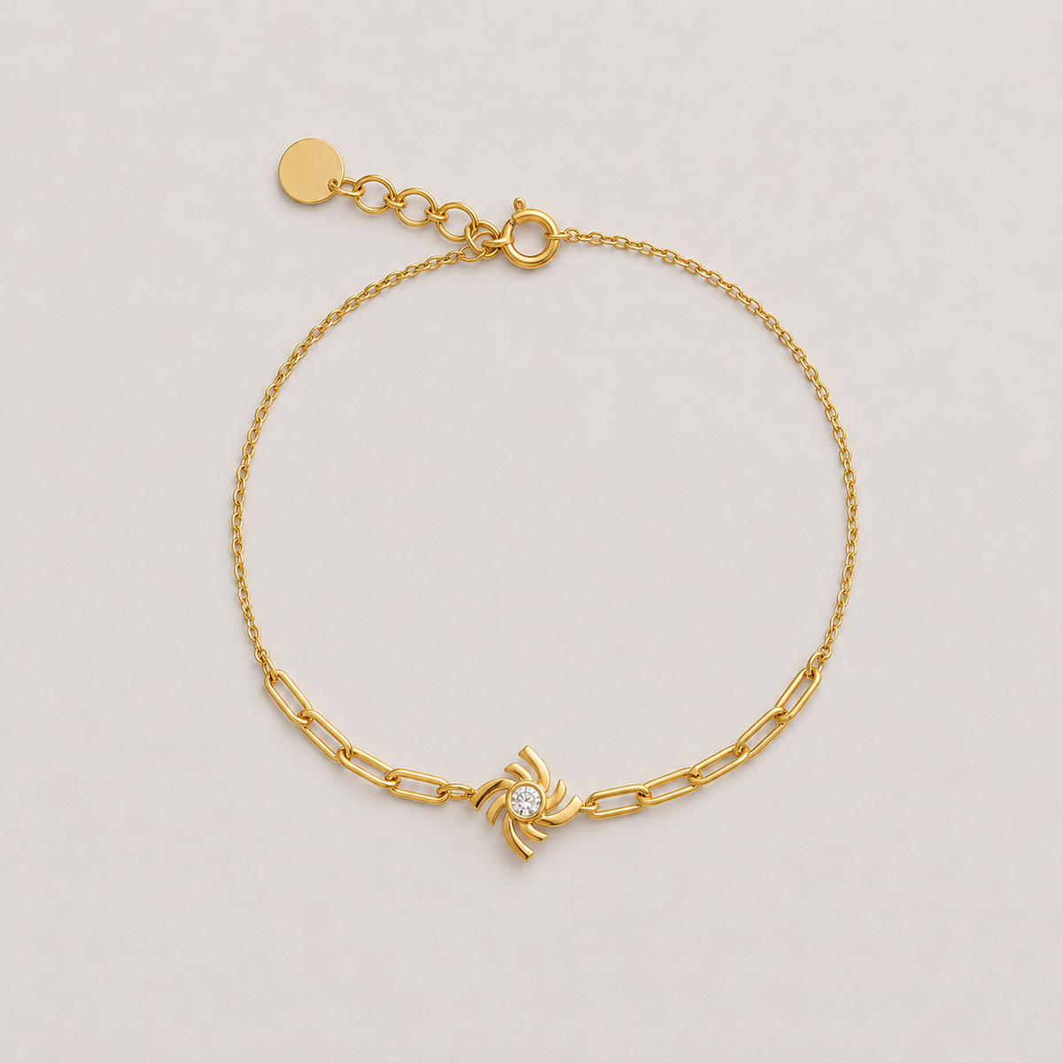 Lab Grown Diamond Chain Bracelet 0.10 Ct. (EF-VS)