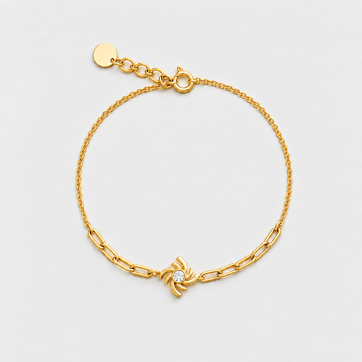 Lab Grown Diamond Chain Bracelet 0.10 Ct. (EF/VVS-VS)