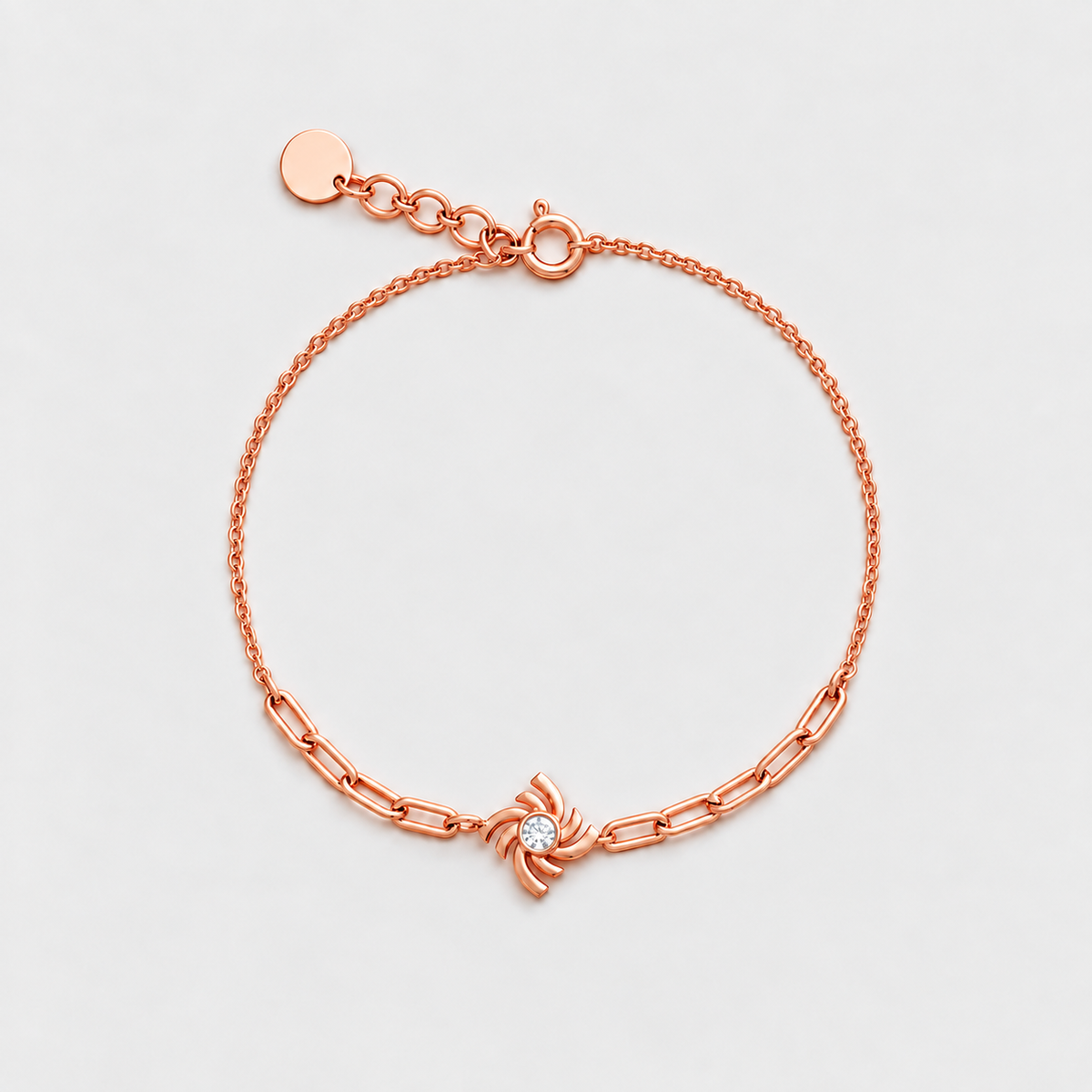 Lab Grown Diamond Chain Bracelet 0.10 Ct. (EF/VVS-VS)