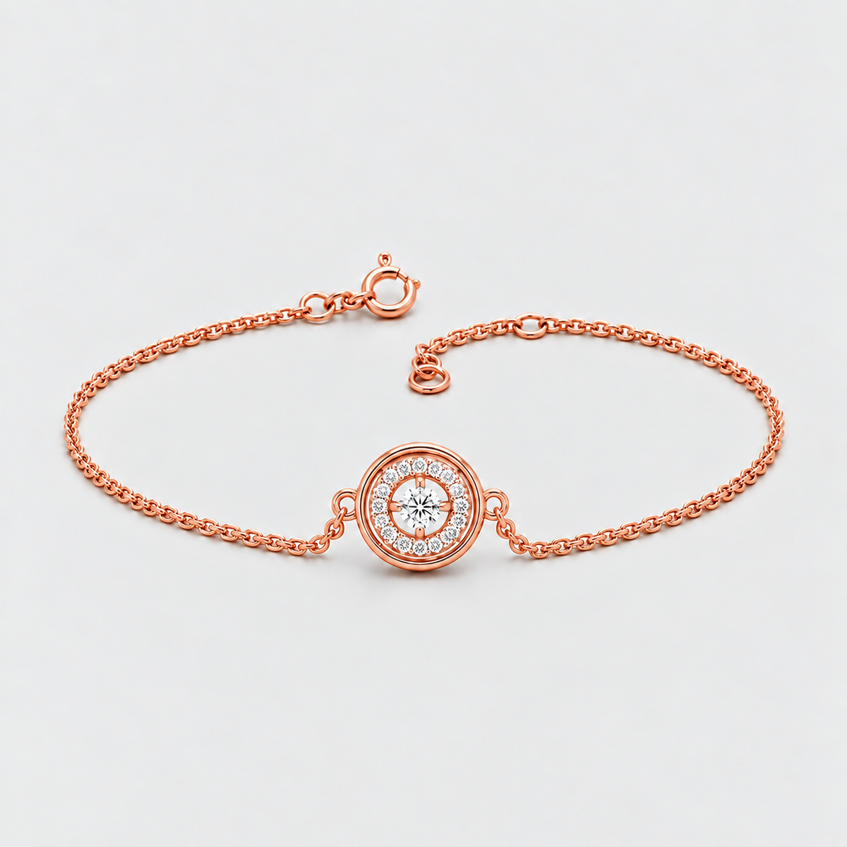 Lab Grown Diamond Chain Bracelet 0.78 Ct. (EF/VVS-VS)