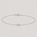 Lab Grown Diamond Round Cut Chain Bracelet 0.84 Ct. (EF-VS)