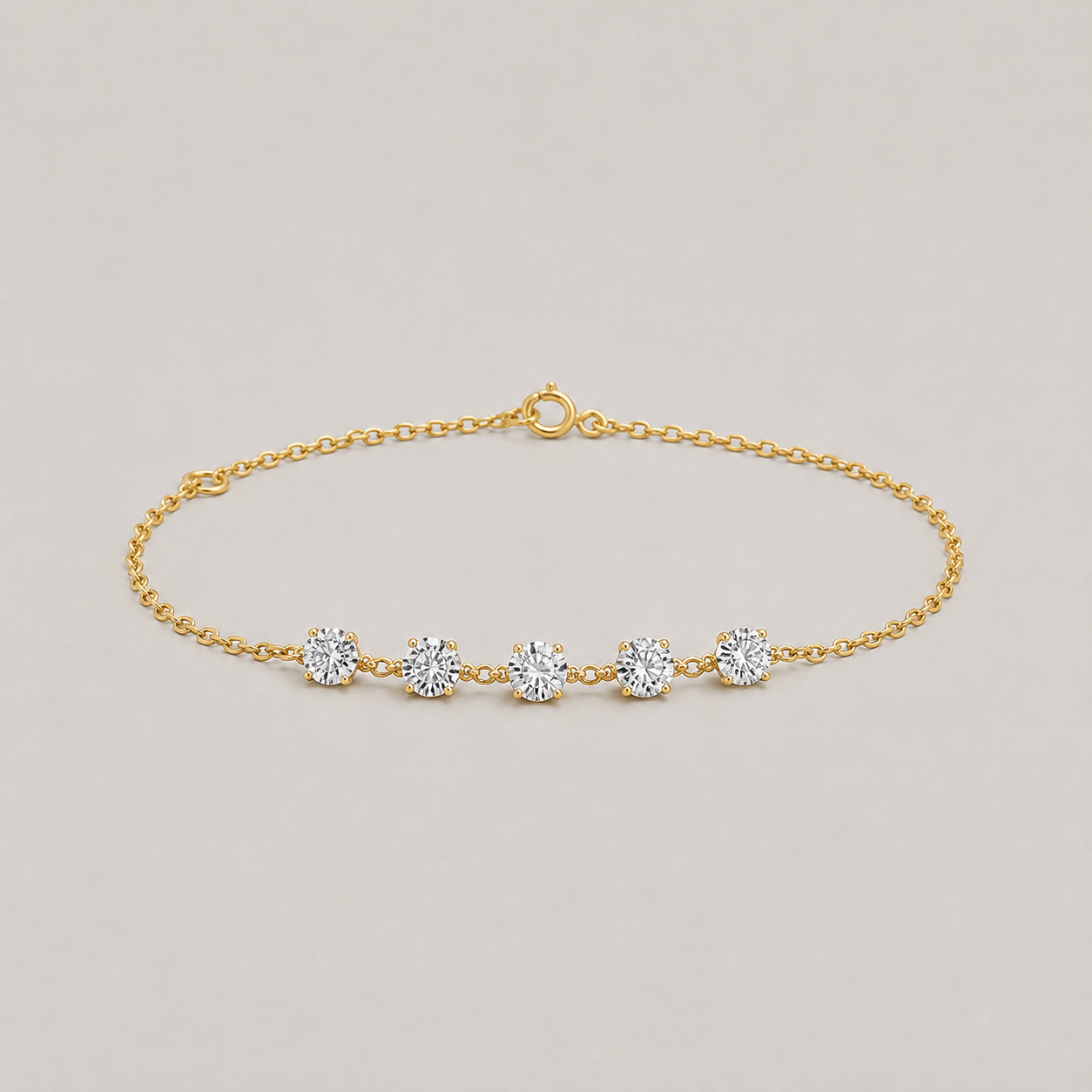 Lab Grown Diamond Chain Bracelet 0.85 Ct. (EF-VS)