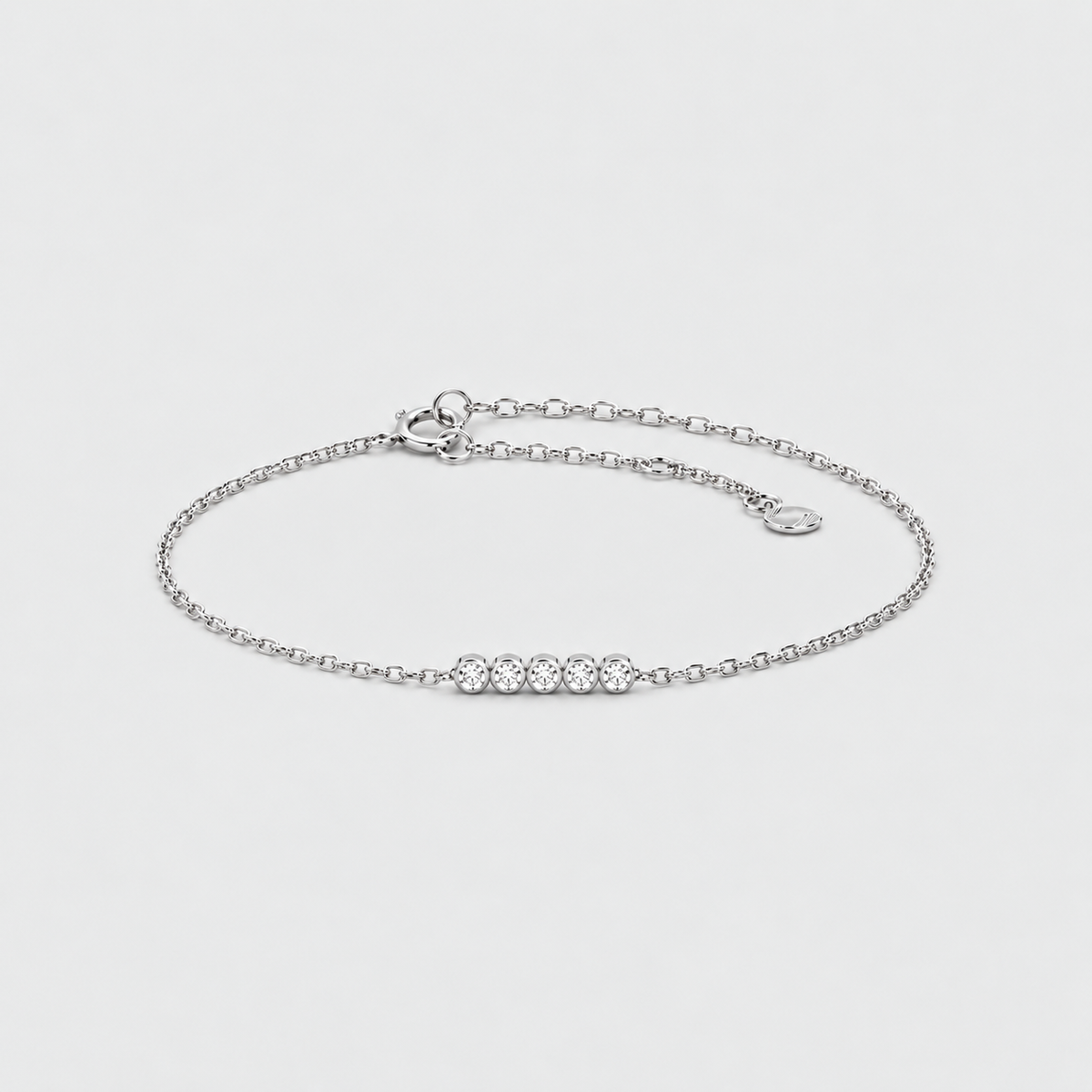 Lab Grown Diamond Chain Bracelet 0.15 Ct. (EF/VVS-VS)