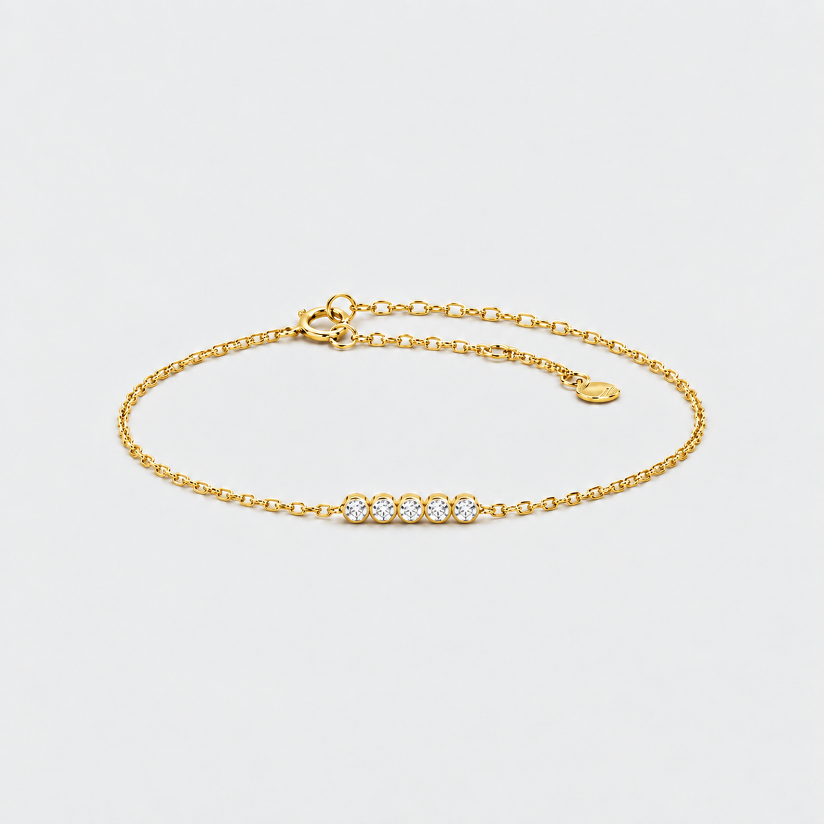 Lab Grown Diamond Chain Bracelet 0.15 Ct. (EF/VVS-VS)