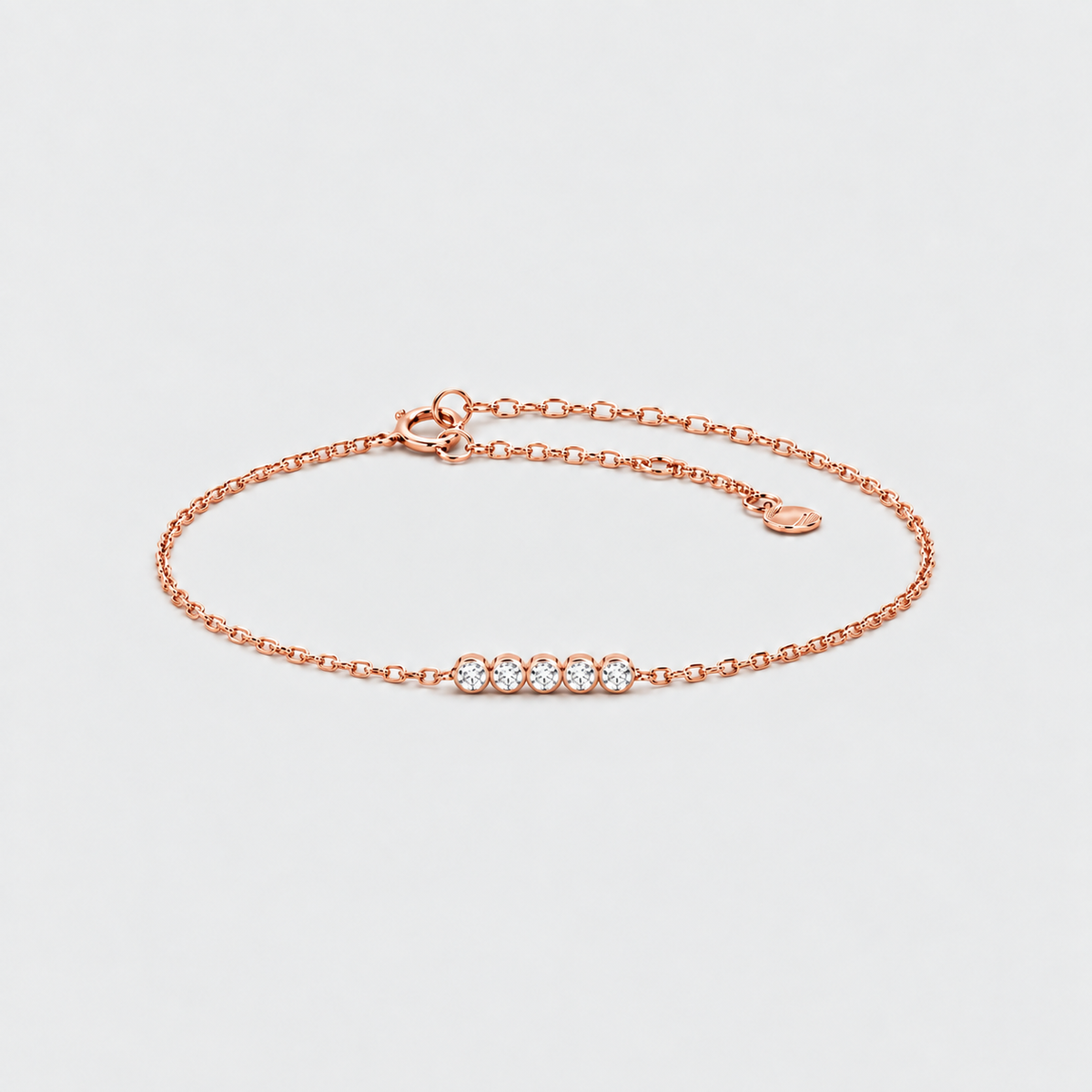 Lab Grown Diamond Chain Bracelet 0.15 Ct. (EF/VVS-VS)