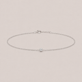 Lab Grown Diamond Chain Bracelet Round-Cut 0.17 Ct. (EF-VS)