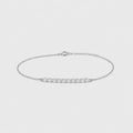 Lab Grown Diamond Round-Cut Chain Bracelet 0.30 Ct. (EF-VS)