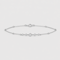 Lab-Grown Diamond Chain Bracelet Round-Cut 0.33 Ct. (EF-VS)