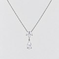 1 Ct. Lab Grown Diamond Marquise & Pear Chain Necklace (EF/VVS-VS)