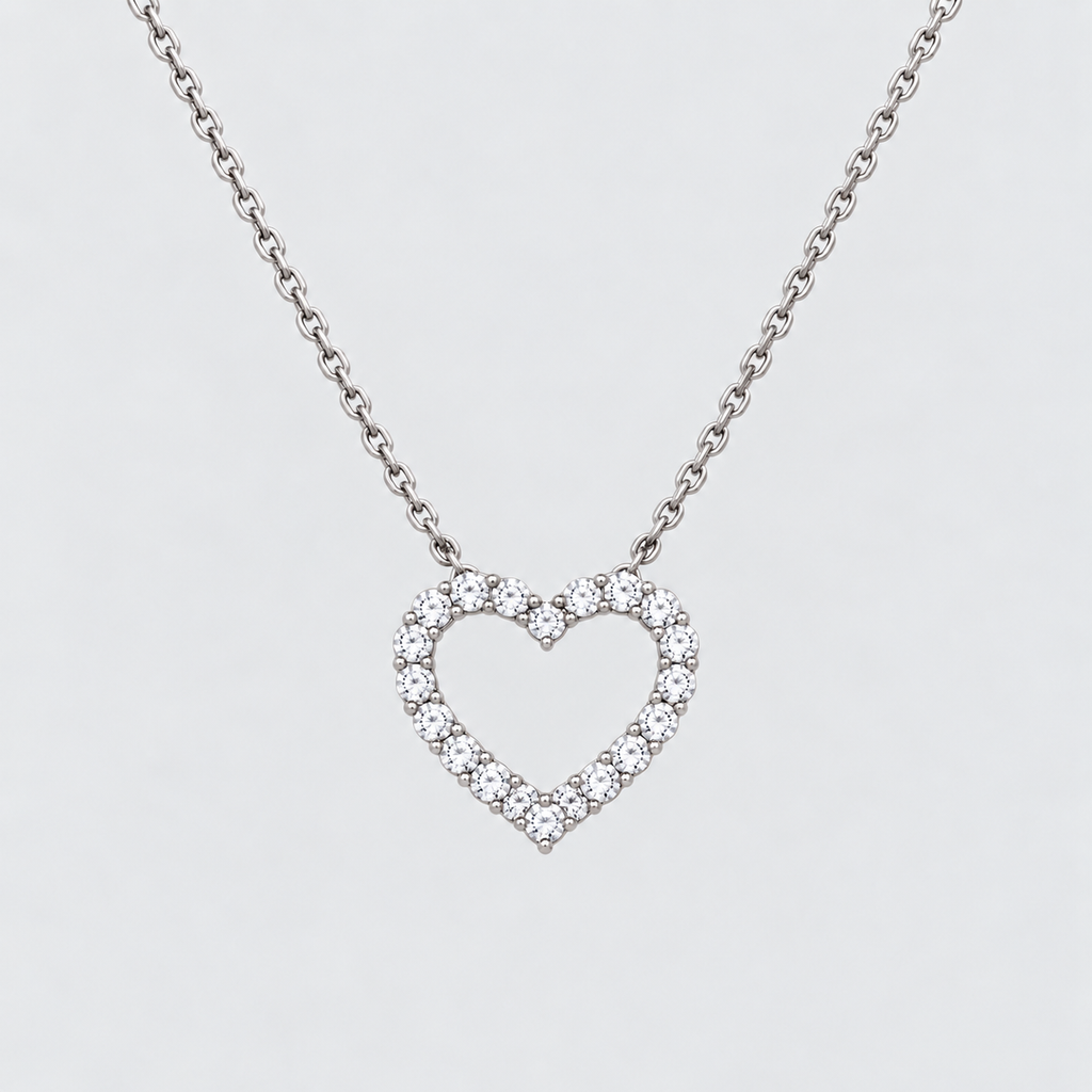 1.5 Ct. Lab Grown Diamond Round Chain Necklace (EF/VVS-VS)