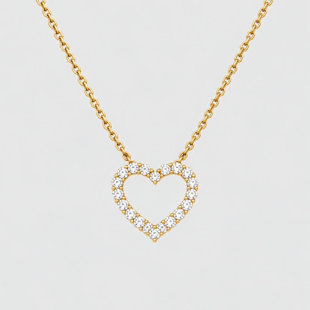 1.5 Ct. Lab Grown Diamond Round Chain Necklace (EF/VVS-VS)