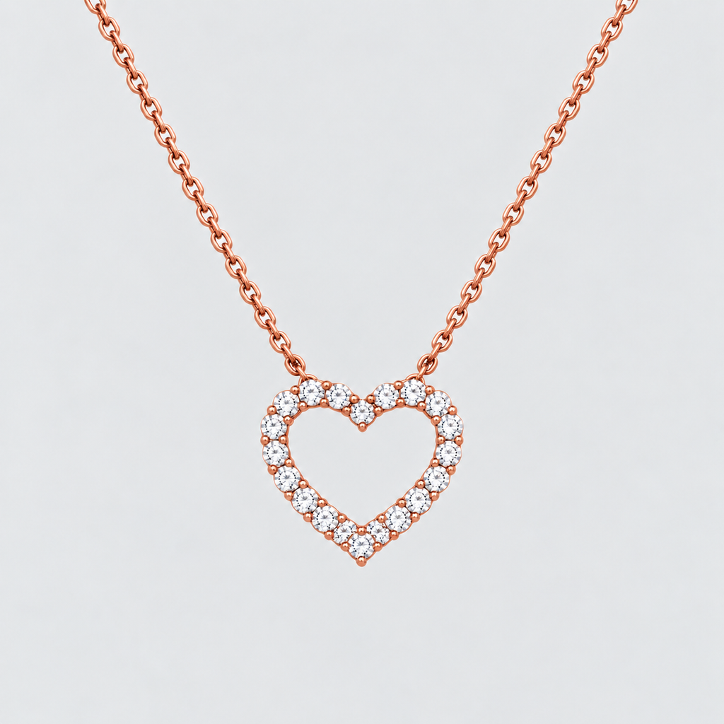 1.5 Ct. Lab Grown Diamond Round Chain Necklace (EF/VVS-VS)