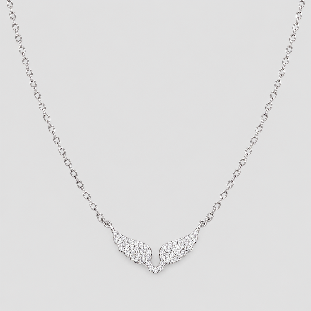 Lab Grown Diamond Round Cluster Pendant Necklace 0.35 Ct. (EF/VVS-VS)