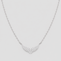 Lab Grown Diamond Round Cluster Pendant Necklace 0.35 Ct. (EF/VVS-VS)