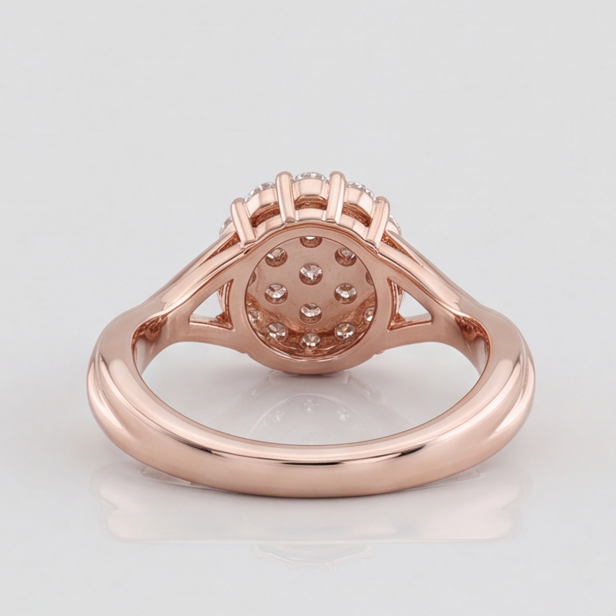 0.3 Ct. Lab Grown Diamond Cluster Ring (VS-EF)