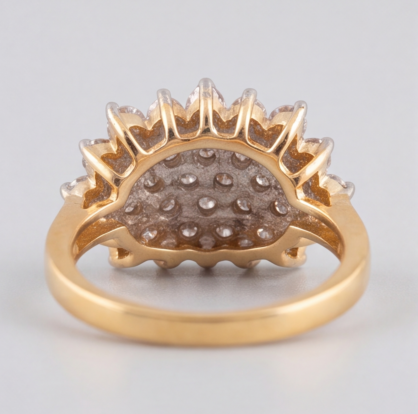 1.50 Ct. Designer Cluster Ring in Lab-Grown Diamond (VS-EF)