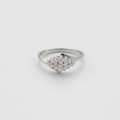0.25 Ct. Lab Grown Diamond Round Cut Cluster Ring (EF-VS)