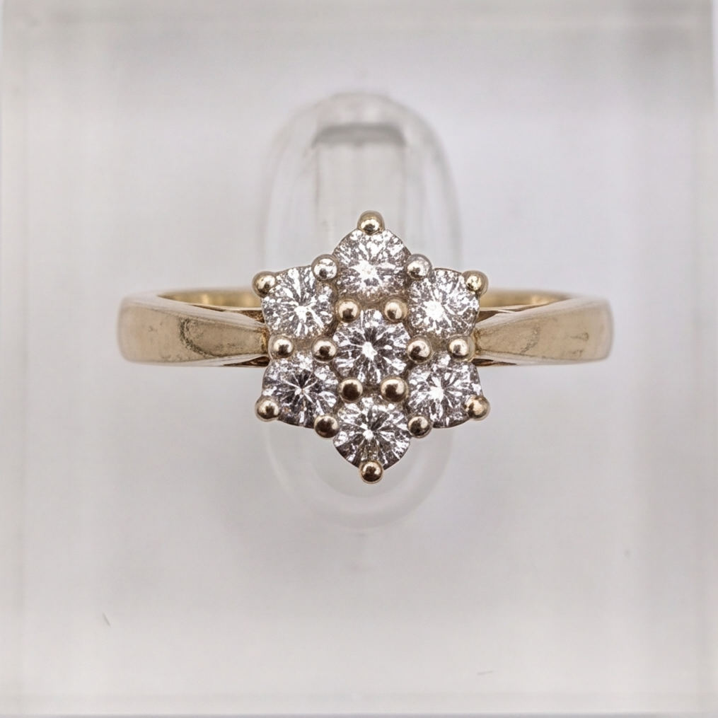 Lab Grown Diamond Cluster Ring (VS-EF) 0.20 Ct.