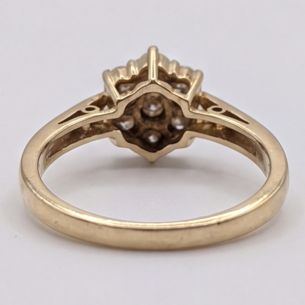 Lab Grown Diamond Cluster Ring (VS-EF) 0.20 Ct.
