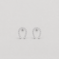 0.30 Ct. Lab-Grown Diamond Round Cut Horseshoe Earrings (EF-VS)