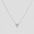 Lab-Grown Diamond Round Cut Cluster Pendant 0.15 Ct. (VS-EF)