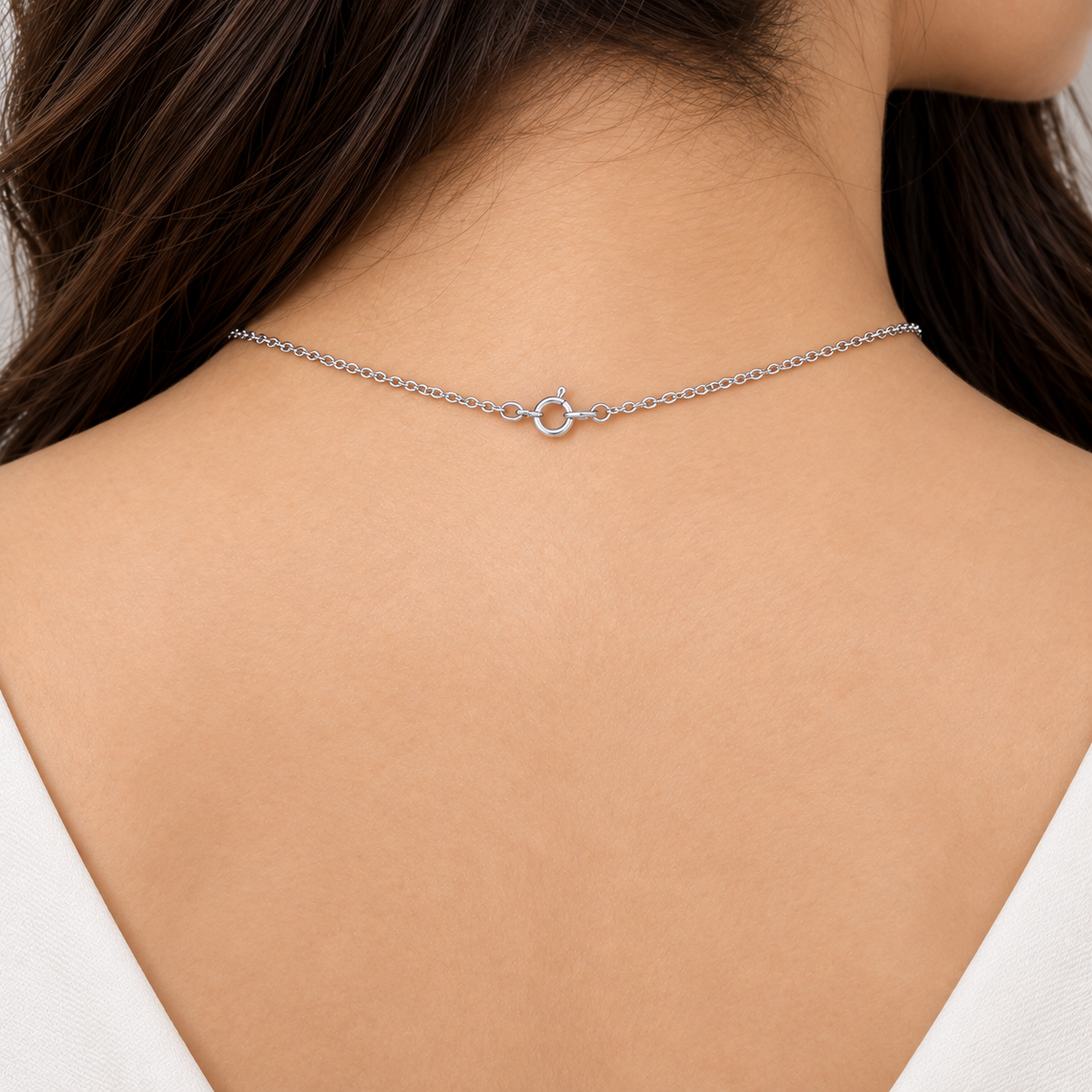 2 Ct. Lab Grown Diamond Emerald Cut Cluster Necklace (EF/VVS-VS)