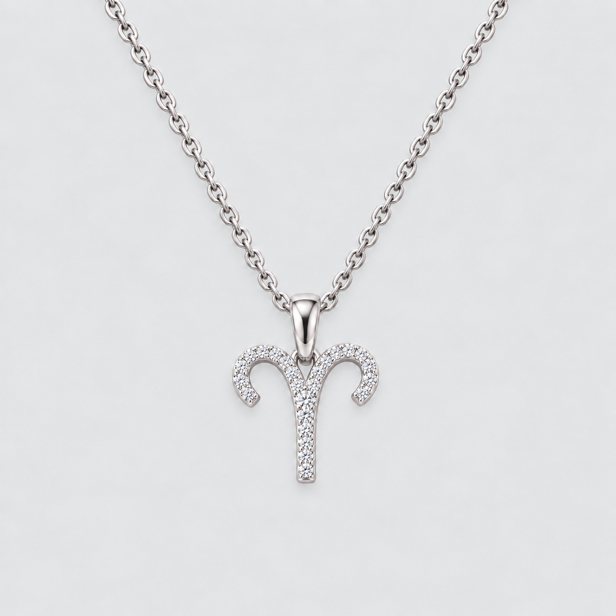 Lab Grown Diamond Round Cluster Pendant Necklace 0.35 Ct. (EF/VVS-VS)